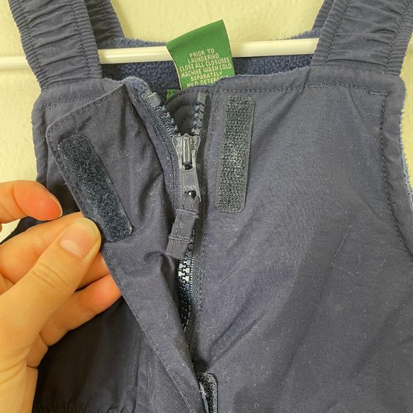 L.L. Bean| 2T Toddler Snow Pants in Navy - Picture 4 of 6